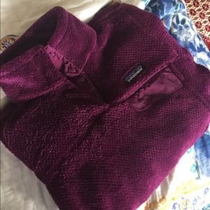 Patagonia Fuzzy Snap Pullover